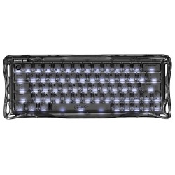 GRAVASTAR MERCURY RGB V60 RAPID TRIGGER HALL EFFECT SWITCHES 8000HZ POLLING RATE MAGNETIC WIRED GAMING KEYBOARD - ONYX CRYSTAL 