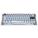 GRAVASTAR MERCURY RGB V60 PRO RAPID TRIGGER HALL EFFECT SWITCHES 8000HZ POLLING RATE MAGNETIC WIRED GAMING KEYBOARD DELUX EDITION - CHROME SILVER
