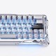 GRAVASTAR MERCURY RGB V60 PRO RAPID TRIGGER HALL EFFECT SWITCHES 8000HZ POLLING RATE MAGNETIC WIRED GAMING KEYBOARD DELUX EDITION - CHROME SILVER