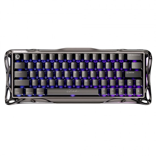 GRAVASTAR MERCURY RGB V60 PRO RAPID TRIGGER HALL EFFECT SWITCHES 8000HZ POLLING RATE MAGNETIC WIRED GAMING KEYBOARD DELUX EDITION - GUNMETAL