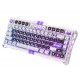 GRAVASTAR MERCURY V75 LITE HALL EFFECT 8KHZ RAPID TRIGGER ADJUSTABLE ACTUATION HOT SWAPPABLE SWITCHES 5 LAYER SOUND DAMPENING GAMING KEYBOARD - MECHA GRAY