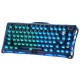 GRAVASTAR MERCURY V75 LITE HALL EFFECT 8KHZ RAPID TRIGGER ADJUSTABLE ACTUATION HOT SWAPPABLE SWITCHES 5 LAYER SOUND DAMPENING GAMING KEYBOARD - STEALTH BLACK