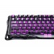 GRAVASTAR MERCURY V75 LITE HALL EFFECT 8KHZ RAPID TRIGGER ADJUSTABLE ACTUATION HOT SWAPPABLE SWITCHES 5 LAYER SOUND DAMPENING GAMING KEYBOARD - TRANSPARENT BLACK
