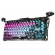 GRAVASTAR MERCURY V75 PRO HE 75% HALL EFFECT WIRED 8K POLLING HOT SWAPPABLE DUAL ZONE RGB SEMI ALUMINUM GAMING KEYBOARD - CYBERPUNK 