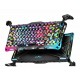 GRAVASTAR MERCURY V75 PRO HE 75% HALL EFFECT WIRED 8K POLLING HOT SWAPPABLE DUAL ZONE RGB SEMI ALUMINUM GAMING KEYBOARD - NEON GRAFFITI