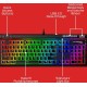 HYPERX ALLOY ELITE 2 RGB MECHANICAL GAMING KEYBOARD - LINEAR RED SWITCH