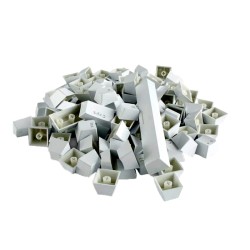 GLORIOUS 104-KEY DOUBLESHOT MECHANICAL KEYBOARD KEYCAPS - WHITE