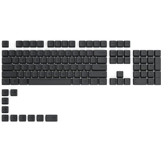 GLORIOUS GPBT PREMIUM PBT KEYCAPS-BLACK ASH