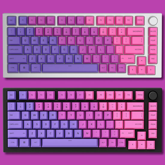 GLORIOUS GPBT PREMIUM PBT KEYCAPS - NEBULA 