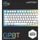 GLORIOUS GPBT PREMIUM PBT KEYCAPS - ARCTIC WHITE