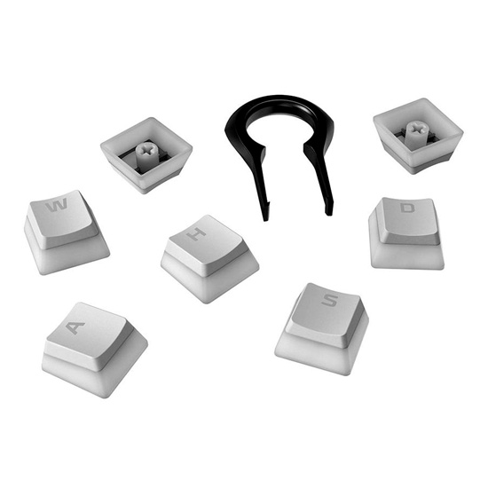 HYPERX PUDDING KEYCAPS WHITE FULL KEY SET / TAILLE COMPLETE