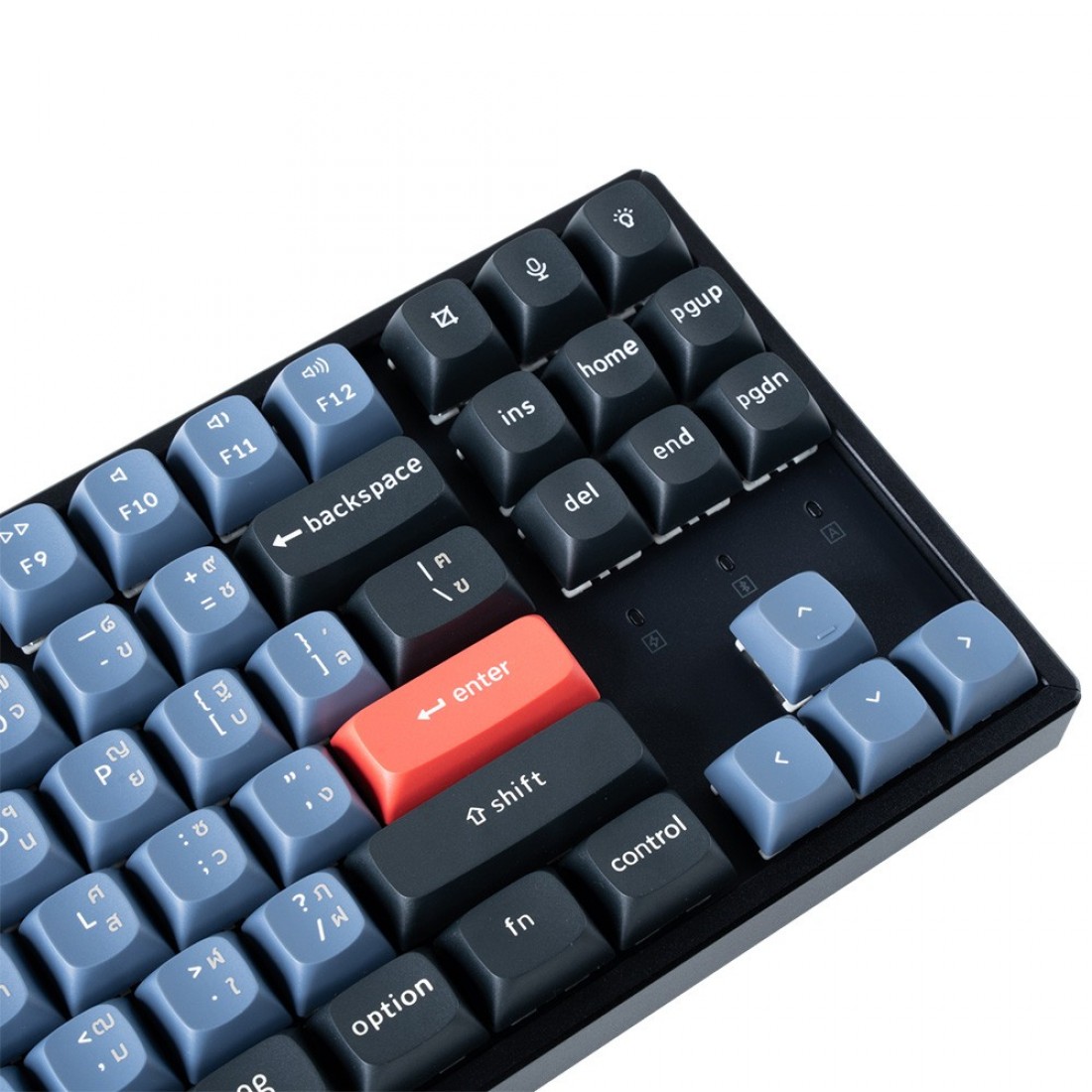 KEYCHRON K8 PRO RGB BACKLIGHT ALUMINUM RED SWITCH QMK VIA BLUETOOTH 5.1 ...