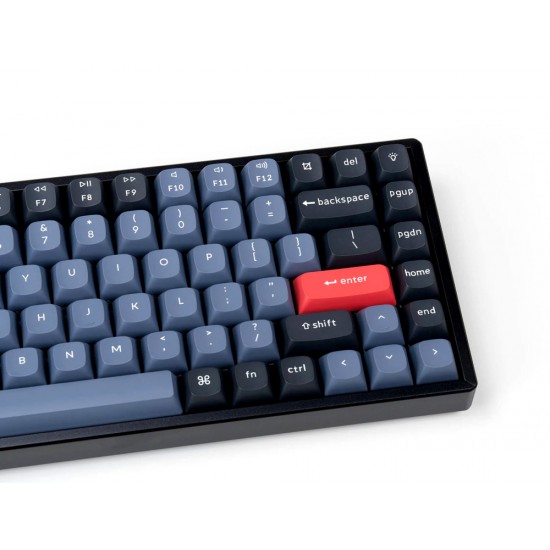 KEYCHRON K2 PRO RED SWITCHES WHITE BACKLIGHT 48 KEYS WIRELESS MECHANICAL  KEYBOARD - BLACK - NUMBER ONE - AMMAN JORDAN