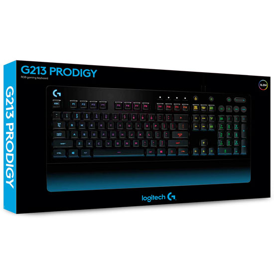 LOGITECH G213 PRODIGY RGB GAMING KEYBOARD