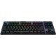 LOGITECH G 915 X LIGHTSPEED TKL LOW PROFILE DOUBLE SHOT PBT KEYS, FULLY PROGRAMMABLE KEYS, RGB BACKLIGHT, SLEEK ALUMINUM FINISH WIRELESS GAMING KEYBOARD - BLACK