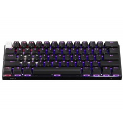 LOGITECH G PRO X 60 LIGHTSPEED ULTRA COMPACT TKL 60% MECHANICAL KEYBOARD FOR WINDOWS PC LIGHTSYNC RGB DOUBLE-SHOT PBT KEYS OPTICAL TACTILE SWITCHES WIRELESS GAMING KEYBOARD - BLACK