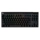 LOGITECH PRO X TKL LIGHTSPEED RGB LIGHTSYNC PBT KEYCAPS GX BROWN TACTILE SWITCHES WIRELESS GAMING KEYBOARD - BLACK