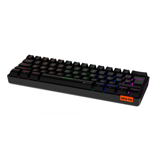 MEETION MT-MK005 60% MECHANICAL GAMING KEYBOARD FULL KEYS ANTI-GHOSTING WITH LED BACKLIGHT - BLACK