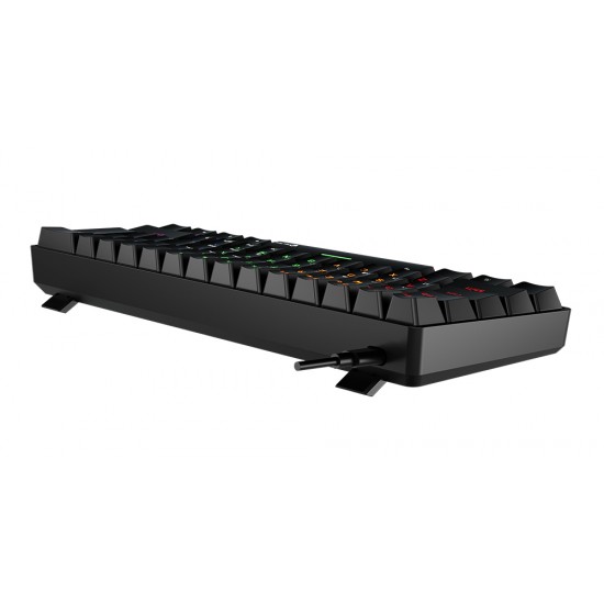 MEETION MT-MK005 60% MECHANICAL GAMING KEYBOARD FULL KEYS ANTI-GHOSTING WITH LED BACKLIGHT - BLACK