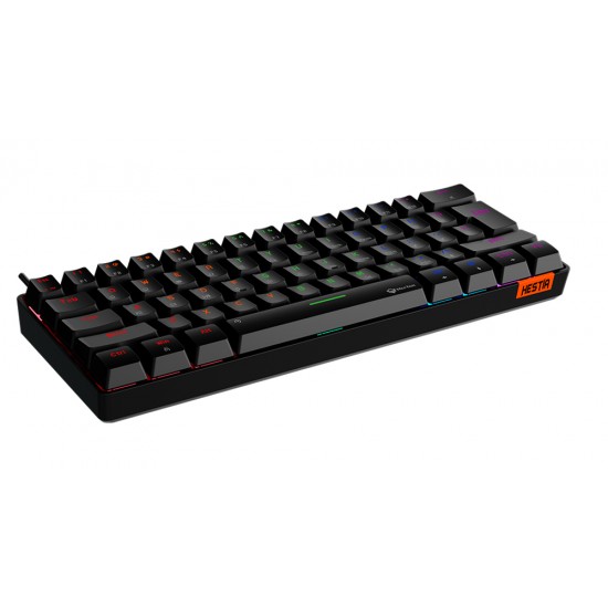 MEETION MT-MK005 60% MECHANICAL GAMING KEYBOARD FULL KEYS ANTI-GHOSTING WITH LED BACKLIGHT - BLACK