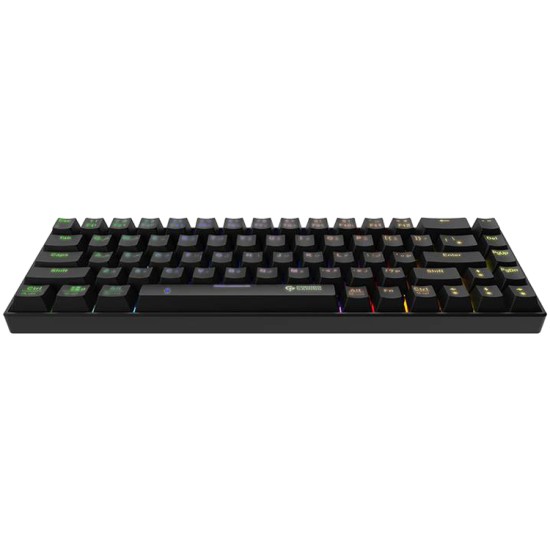 PORODO PDX214 BLUETOOTH MECHANICAL GAMING KEYBOARD 68-KEY - BLACK SWITCH (AR)