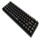 PORODO PDX214 BLUETOOTH MECHANICAL GAMING KEYBOARD 68-KEY - BLACK SWITCH (AR)