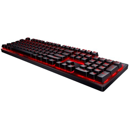 RAPOO V580 RED BACKLIT MECHANICAL BLACK GAMING KEYBOARD