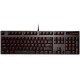 RAPOO V580 RED BACKLIT MECHANICAL BLACK GAMING KEYBOARD