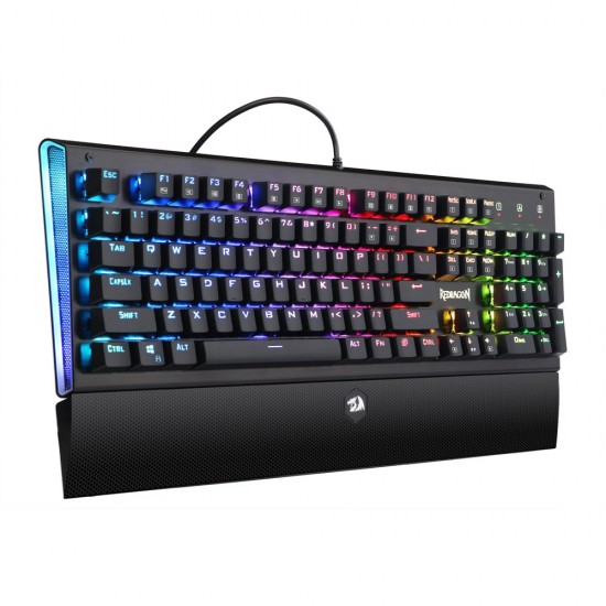 REDRAGON K569 ARYAMAN RGB BACKLIT 104 KEYS MECHANICAL GAMING KEYBOARD WITH WRIST REST