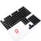 REDRAGON A111 PBT DOUBLE SHOT EN 104 KEYCAPS FOR MECHANICAL SWITCH - BLACK