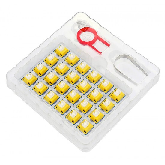 REDRAGON A113 BULLET-B TACTILE MECHANICAL SWITCH 24 PCS SWAPPABLE KEYBOARD SWITCHES