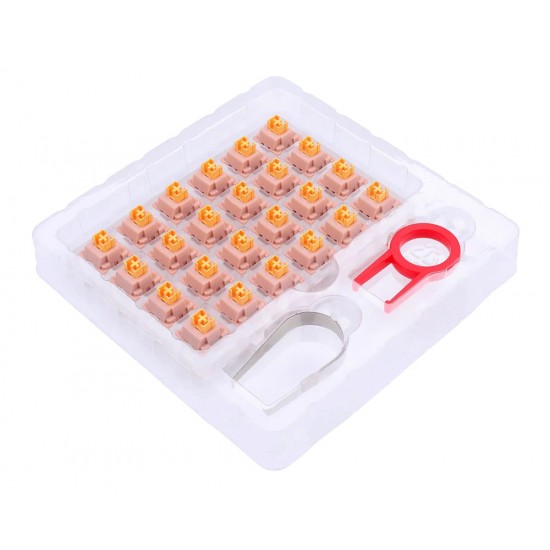 REDRAGON A113 BULLET-QL SOFT LINEAR MECHANICAL SWITCH 24 PCS SWAPPABLE KEYBOARD SWITCHES 