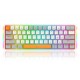 REDRAGON AKALI K642 WGO-RGB 61-KEY  60% DURABLE ABS KEYCAPS WIRED MECHANICAL GAMING KEYBOARD - RED SWITCH