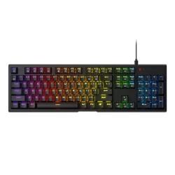  REDRAGON ARGO K670 RGB HOT-SWAP 104 KEYS LINEAR RED SWITCHES MULTIMEDIA CONTROLS 18 RGB MODES SOFTWARE SUPPORT MECHANICAL GAMING KEYBOARD - BLACK
