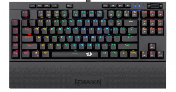 REDRAGON BROADSWORD K588 RGB 102 KEYS BLUE SWITCHE WITH MACRO KEYS ...