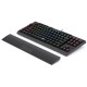 REDRAGON BROADSWORD K588 RGB 102 KEYS BLUE SWITCHE WITH MACRO KEYS MEDIA CONTROLS ANTI-GHOSTING DOUBLE INJECTION KEYCAPS DETACHABLE WRIST REST TYPE-C COMPACT TKL DESIGN  MECHANICAL GAMING KEYBOARD - BLACK