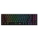 REDRAGON DEIMOS K599 RGB 70 KEYS HOT-SWAP DUSTPROOF LINEAR SWITCHES 60HR BATTERY DUAL MODE TYPE-C 18 RGB MODES ANTI-GHOSTING ERGONOMIC GAMING KEYBOARD - BLACK