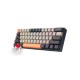 REDRAGON K530 DRACONIC PRO RGB 60%  3-MODES WIRELESS 2.4GHZ BLUETOOTH WIRED 61 KEYS COMPACT MECHANICAL GAMING KEYBOARD DUST PROOF BROWN SWITCHES