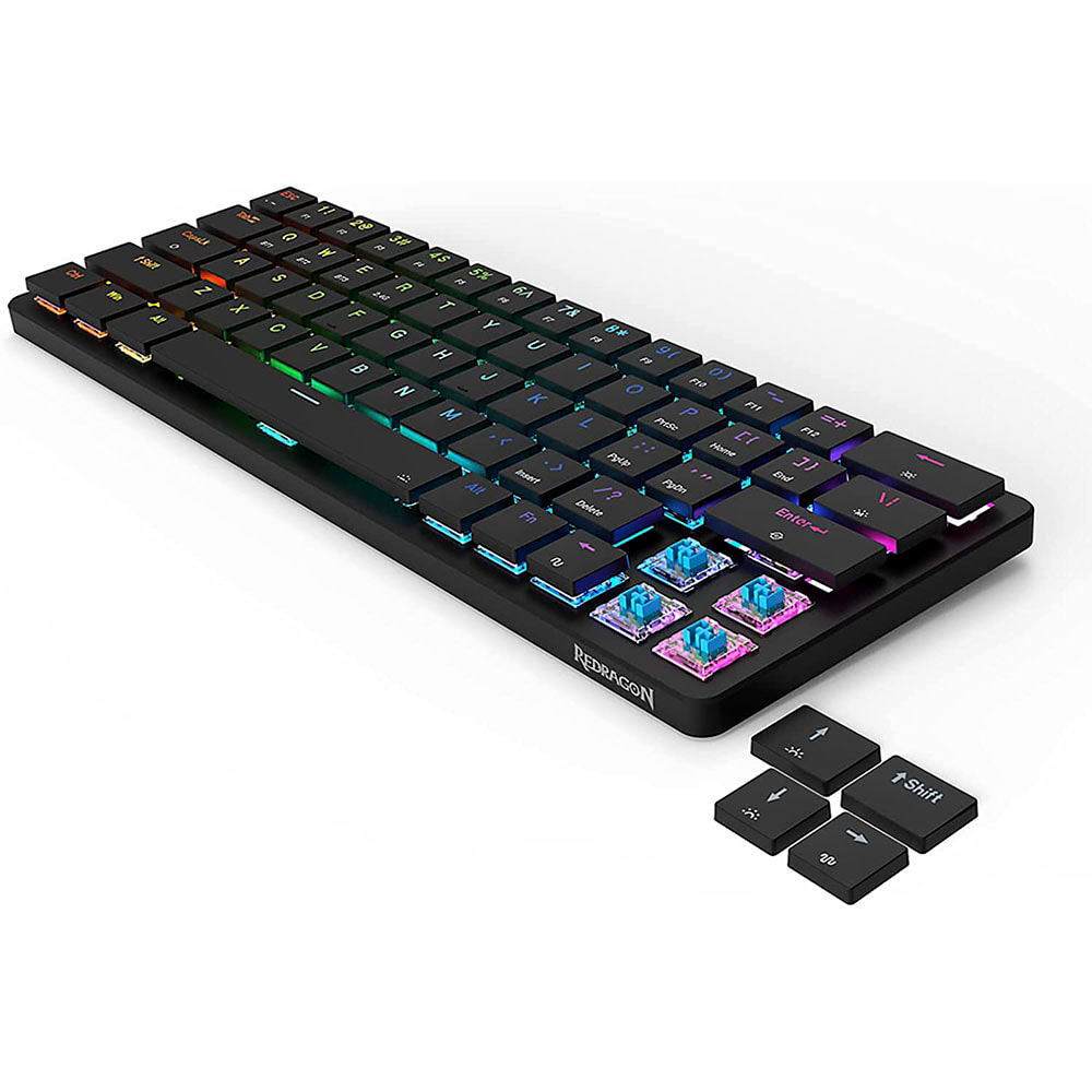 REDRAGON K624P ELISE PRO RGB 60% WIRELESS GAMING MECHANICAL KEYBOARD ...