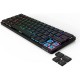  REDRAGON ELISE PRO K624P RGB 60% LOW PROFILE RED SWITCHES 3 MODES 2.4G BLUTETOOTH WIRED GAMING MECHANICAL KEYBOARD 