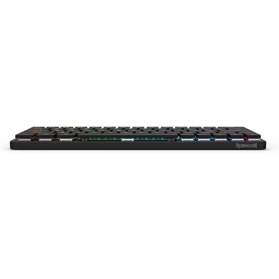  REDRAGON ELISE PRO K624P RGB 60% LOW PROFILE RED SWITCHES 3 MODES 2.4G BLUTETOOTH WIRED GAMING MECHANICAL KEYBOARD 