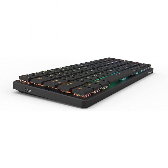  REDRAGON ELISE PRO K624P RGB 60% LOW PROFILE RED SWITCHES 3 MODES 2.4G BLUTETOOTH WIRED GAMING MECHANICAL KEYBOARD 