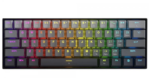 REDRAGON K617 FIZZ 60% WIRED RGB MAGNETIC SWITCH RAPID TRIGGER 8K ...
