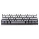 REDRAGON K617 FIZZ 60% WIRED RGB MAGNETIC SWITCH RAPID TRIGGER 8K POLLING DUAL ACTION ADJUSTABLE ACTUATION SOFTWARE SUPPORT DETACHABLE USB-C CABLE MECHANICAL GAMING KEYBOARD - GRAY
