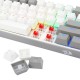 REDRAGON FIZZ K617 SE SLIM FRESH TRANSPARENT 60% WIRED RGB HOT-SWAP LINEAR RED SWITCHES 61 KEYS SOFTWARE SUPPORT FPS FRIENDLY DESIGN MECHANICAL GAMING KEYBOARD - GRAYLWHITE
