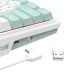 REDRAGON PRO K719 95 KEYS LCD SCREEN KNOB TRI-MODE RGB GASKET HOT-SWAP MECHANICAL GAMING KEYBOARD - GALATIN 