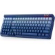  REDRAGON GAREN PRO K656WB 100-KEYS HOT-SWAPPABLE RGB WIRELESS MECHANICAL KEYBOARD DUST-PROOF PURPLE SWITCH - WHITE BLUE