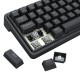 REDRAGON IRONGUARD K722 60% 61 KEYS HOT-SWAP FREE-MOD SOCKET 3-LAYER NOISE DAMPENING CUSTOM LINEAR SWITCH SILICONE GASKET FPS LAYOUT PRO SOFTWARE WIRED GASKET RGB GAMING KEYBOARD - BLACK