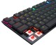 REDRAGON K535 RGB LED BACKLIT LOW PROFILE WIRED MACRO 104 KEYS RED SWITCHES MECHANICAL GAMING KEYBOARD