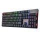 REDRAGON K535 RGB LED BACKLIT LOW PROFILE WIRED MACRO 104 KEYS RED SWITCHES MECHANICAL GAMING KEYBOARD